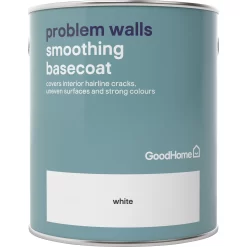 GoodHome Problem Walls White Basecoat, 2.5L