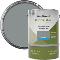 GoodHome Renovation Delaware Matt Floor & Stair Paint, 2L