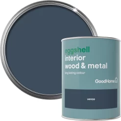 GoodHome Vence Eggshell Metal & Wood Paint, 750ml