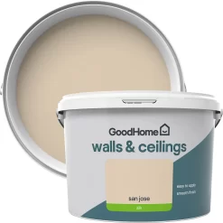 GoodHome Walls & Ceilings San Jose Silk Emulsion Paint, 2.5L