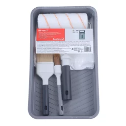 GoodHome Woven Polyester Medium Pile Decorating Set, 6 Pieces -Trade Point Sale Shop goodhome woven polyester medium pile decorating set 6 pieces5059340016658 08c