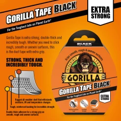 Gorilla Black Duct Tape (L)32m (W)48mm 2 Gorilla Black Duct Tape (L)32m (W)48mm -Trade Point Sale Shop gorilla black duct tape l 32m w 48mm5704947000189 01i