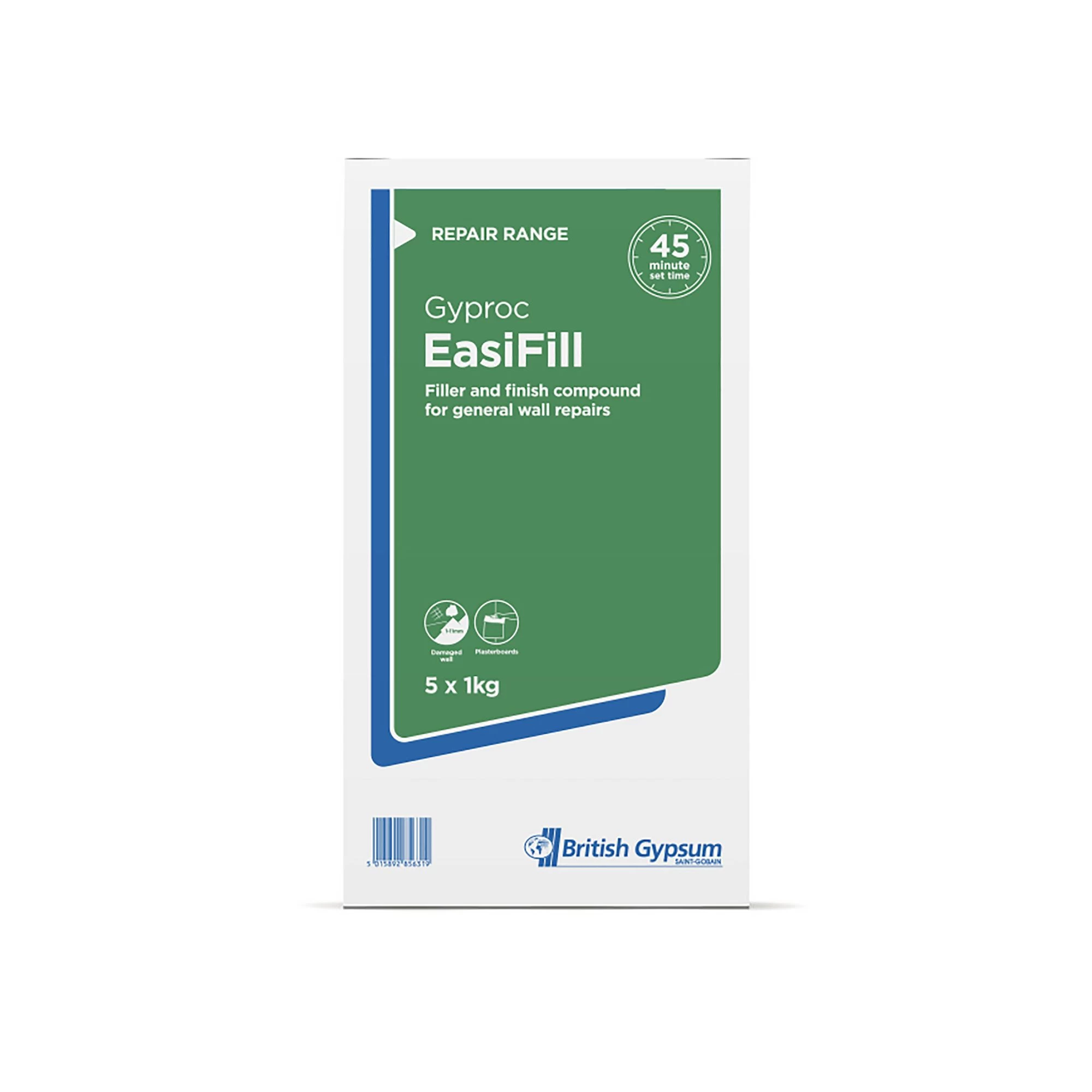 Gyproc Easi-fill Powder filler, 5kg Gyproc Easi-fill Powder Filler, 5kg -Trade Point Sale Shop gyproc easi fill powder filler 5kg5015892856319 01c bq