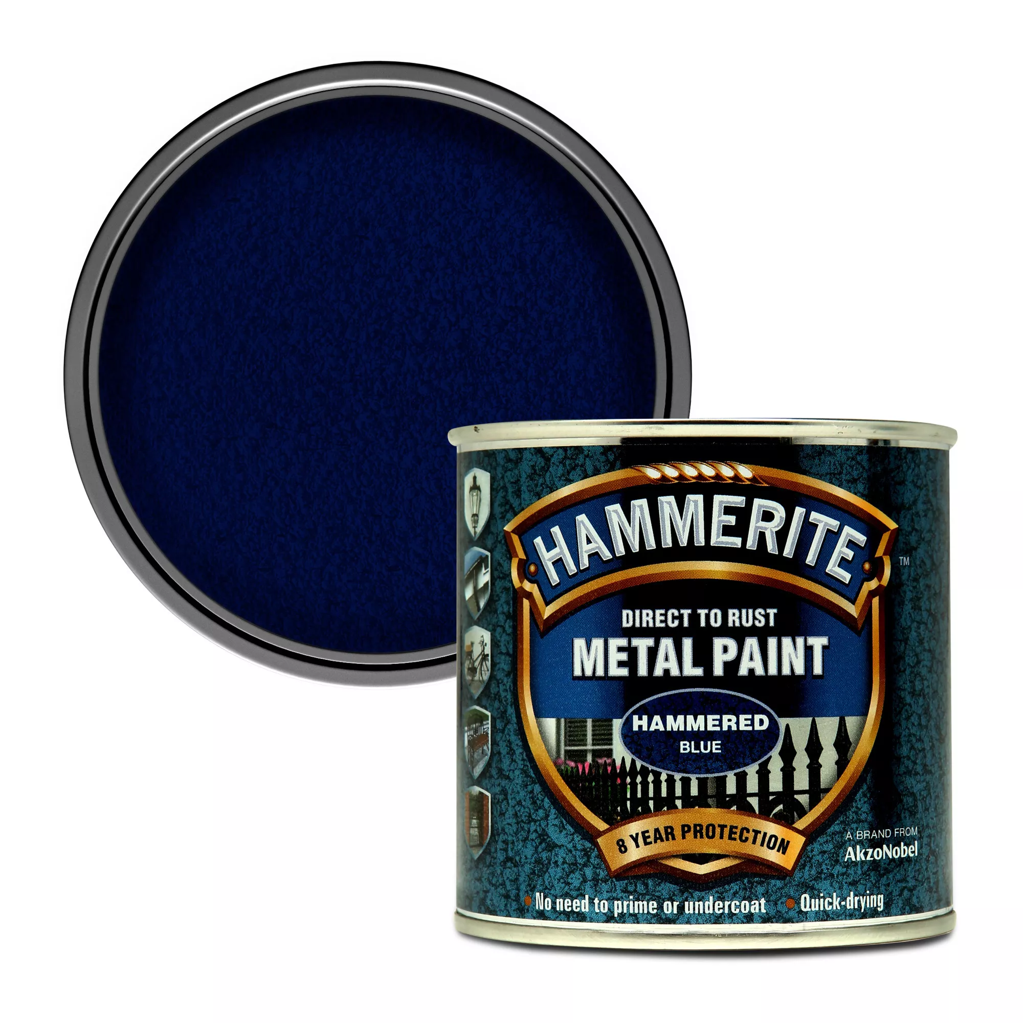 Hammerite Blue Hammered effect Multi-surface Exterior Metal paint, 250ml Hammerite Blue Hammered Effect Multi-surface Exterior Metal Paint, 250ml -Trade Point Sale Shop hammerite blue hammered effect multi surface exterior metal paint 250ml5011867045856 02c bq