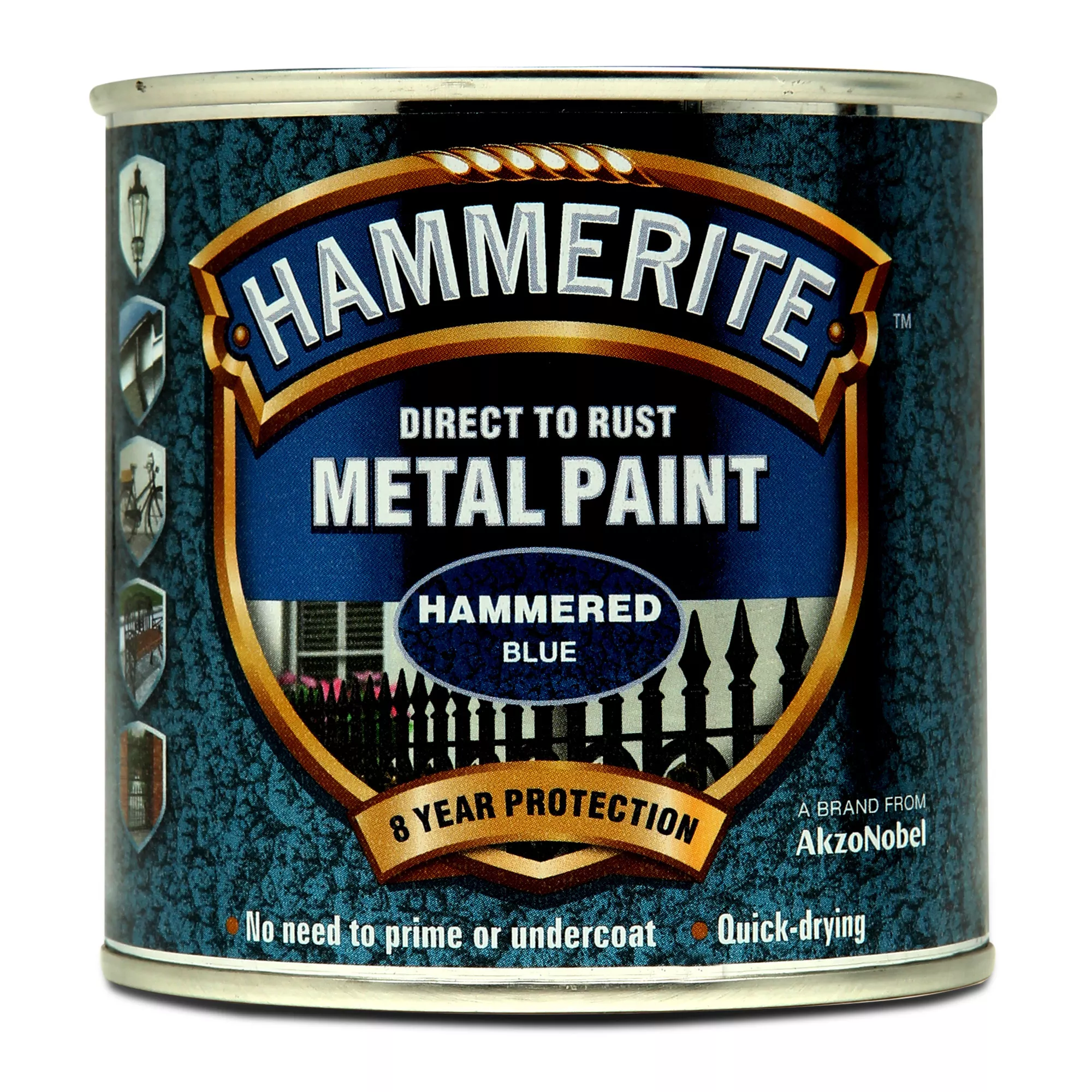 Hammerite Blue Hammered effect Multi-surface Exterior Metal paint, 250ml Hammerite Blue Hammered Effect Multi-surface Exterior Metal Paint, 250ml -Trade Point Sale Shop hammerite blue hammered effect multi surface exterior metal paint 250ml5011867045856 08c bq