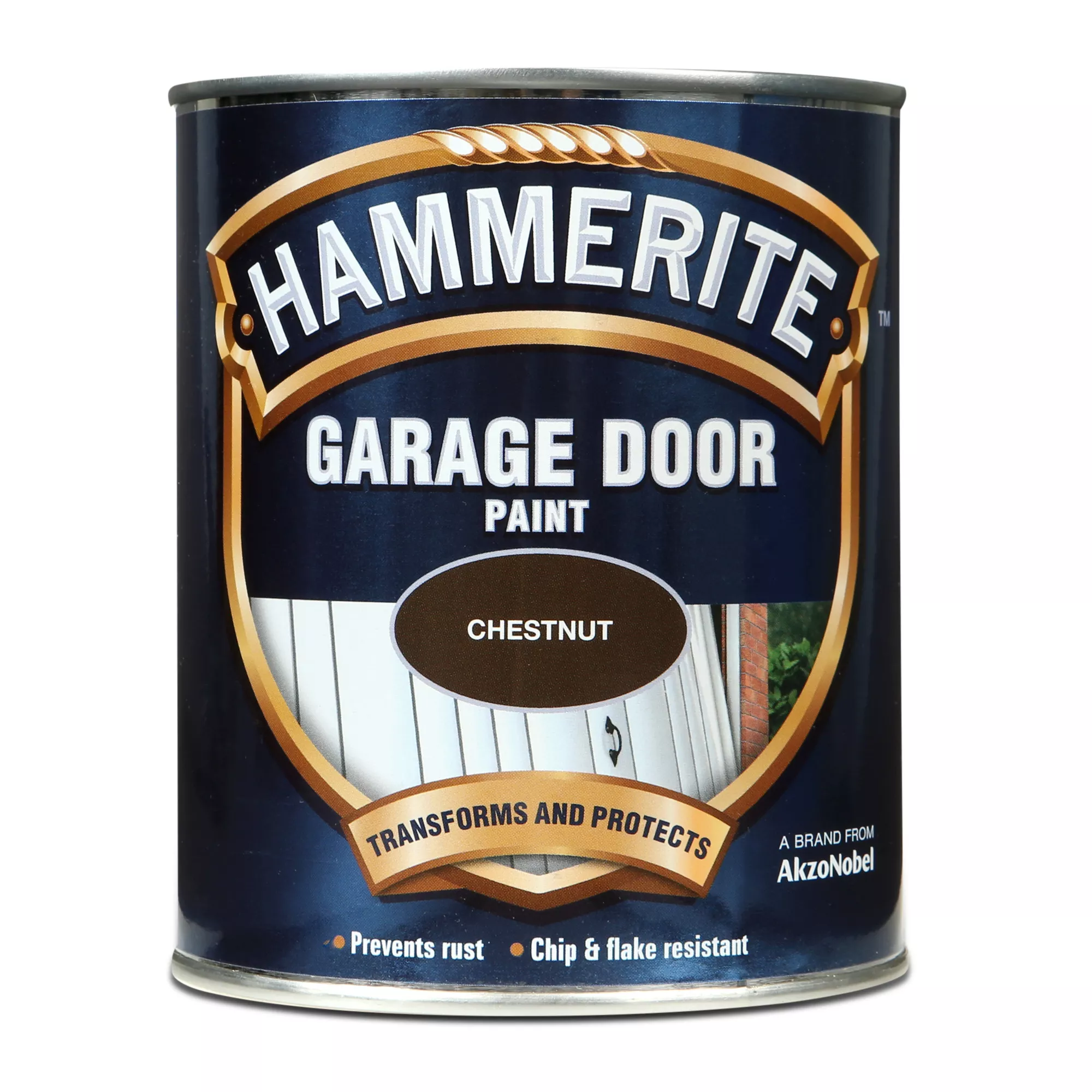 Hammerite Chestnut High sheen Garage door paint, 750ml Hammerite Chestnut High Sheen Garage Door Paint, 750ml -Trade Point Sale Shop hammerite chestnut high sheen garage door paint 750ml5011867018362 08c bq