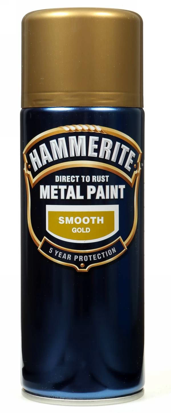 Hammerite Gloss Gold effect Metal paint, 400ml Hammerite Gloss Gold Effect Metal Paint, 400ml -Trade Point Sale Shop hammerite gloss gold effect metal paint 400ml5011867011073 02c BQ
