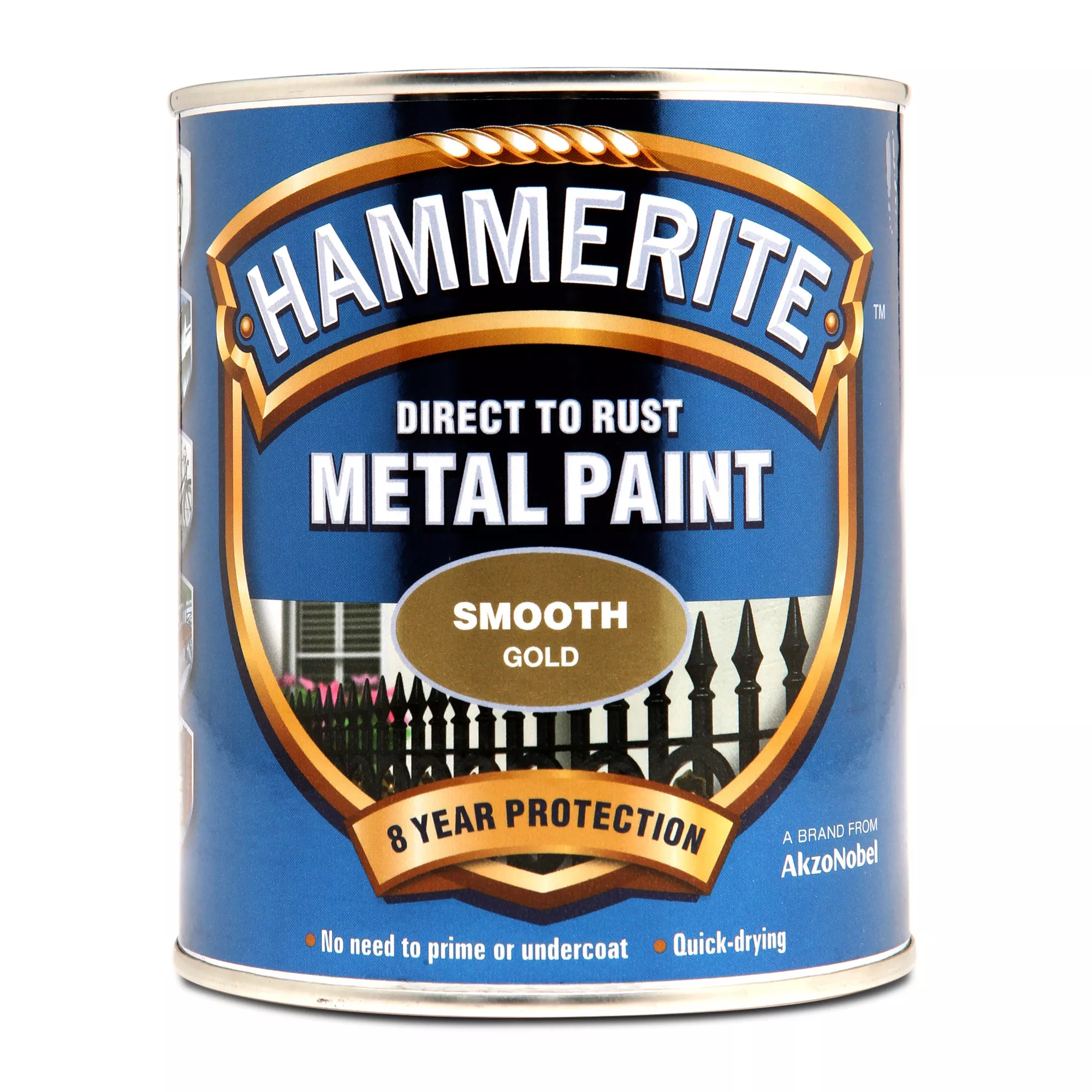 Hammerite Gloss Gold effect Metal paint, 750ml Hammerite Gloss Gold Effect Metal Paint, 750ml -Trade Point Sale Shop hammerite gloss gold effect metal paint 750ml5011867011066 08c bq