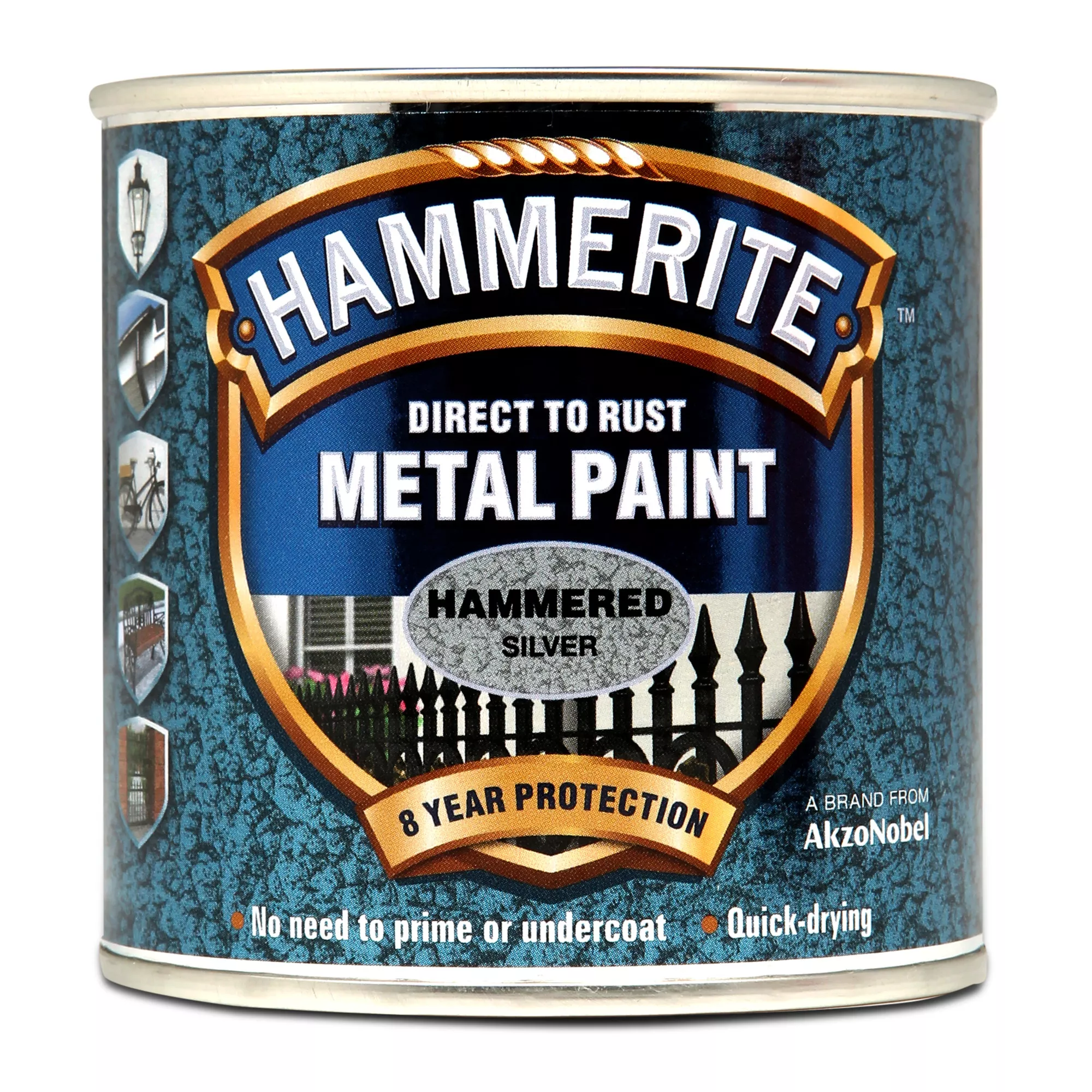 Hammerite Silver grey Hammered effect Metal paint, 250ml Hammerite Silver Grey Hammered Effect Metal Paint, 250ml -Trade Point Sale Shop hammerite silver grey hammered effect metal paint 250ml5011867203010 08c bq