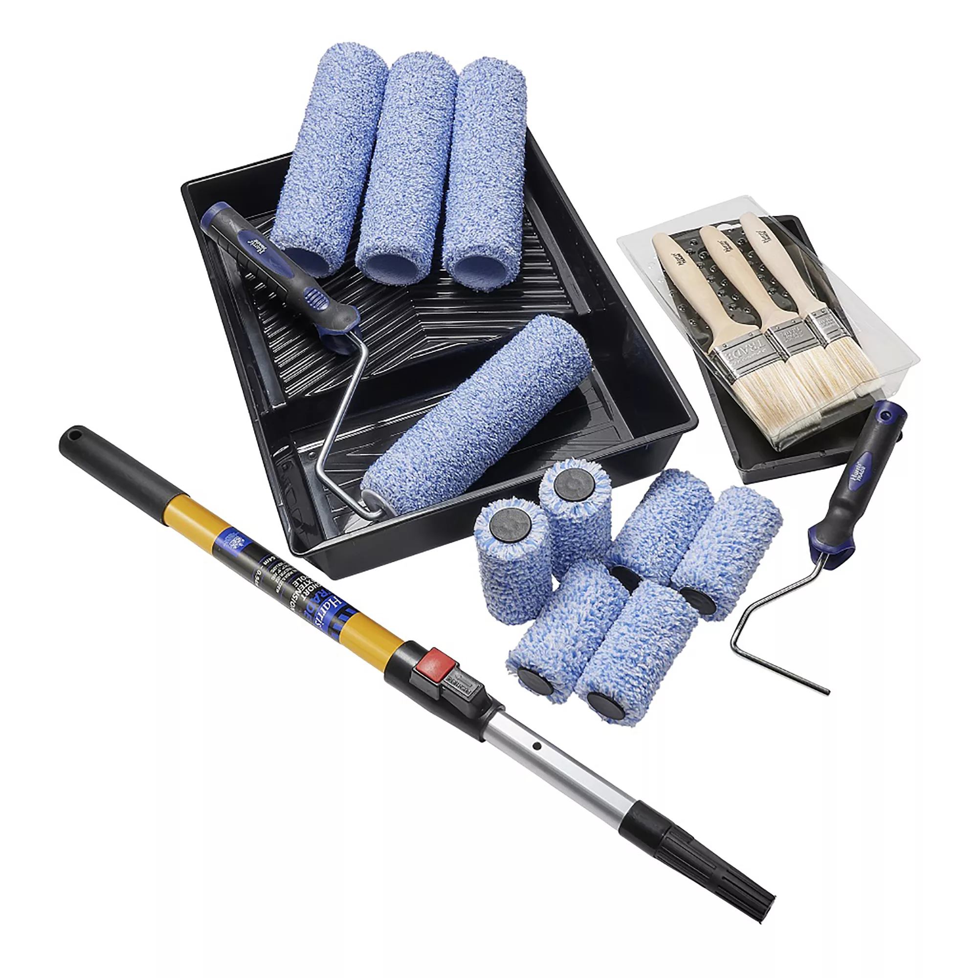 Harris Trade Big box Micropoly Roller set, 19 pieces Harris Trade Big Box Micropoly Roller Set, 19 Pieces -Trade Point Sale Shop harris trade big box micropoly roller set 19 pieces5000253011421 01c bq