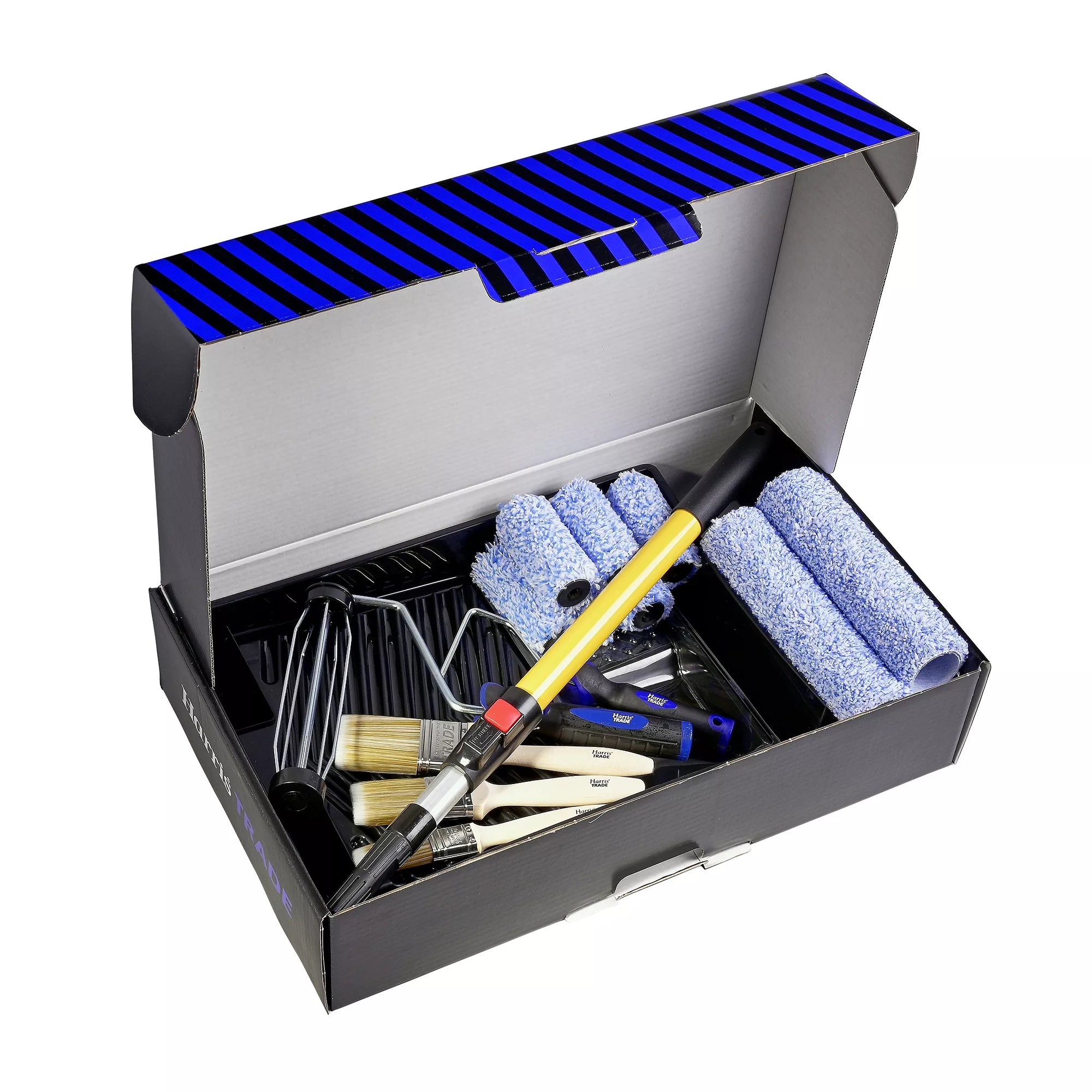 Harris Trade Big box Micropoly Roller set, 19 pieces Harris Trade Big Box Micropoly Roller Set, 19 Pieces -Trade Point Sale Shop harris trade big box micropoly roller set 19 pieces5000253011421 07c bq
