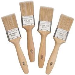 Harris Trade Emulsion & Gloss Fine Tip Paint Brush, Pack Of 4