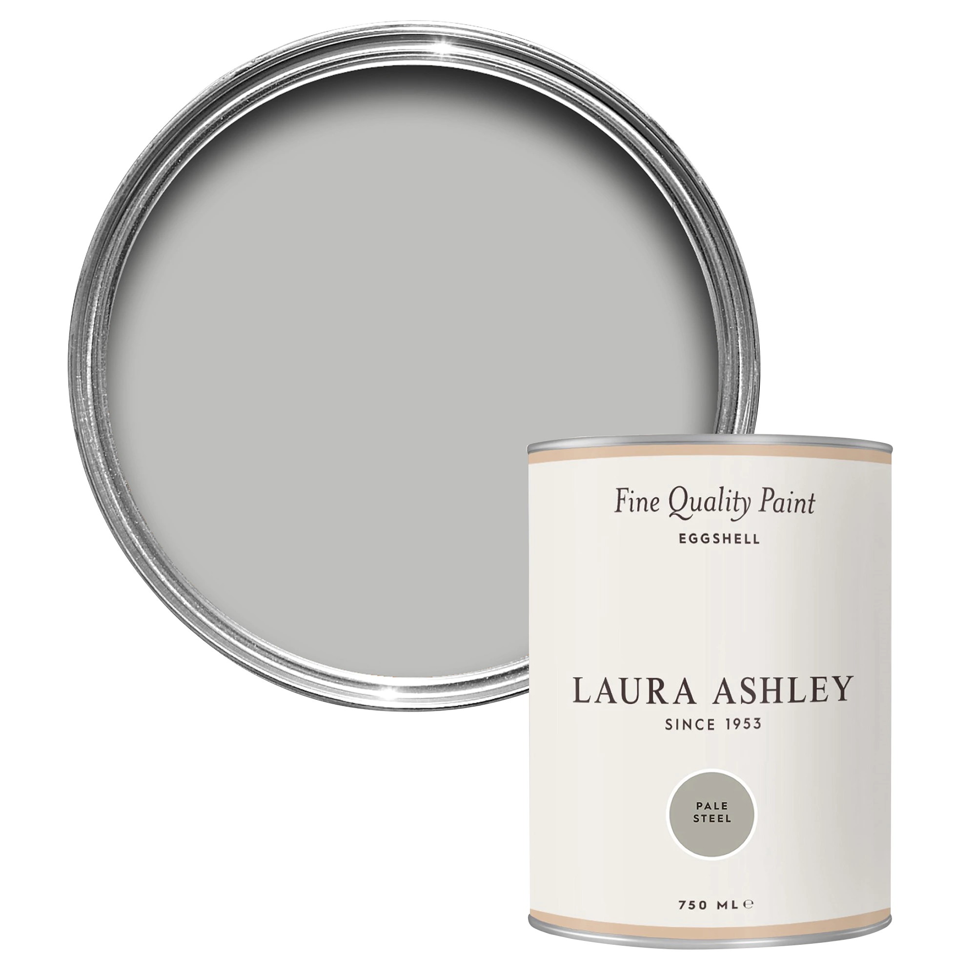 Laura Ashley Pale Steel Eggshell Emulsion paint, 750ml Laura Ashley Pale Steel Eggshell Emulsion Paint, 750ml -Trade Point Sale Shop laura ashley pale steel eggshell emulsion paint 750ml5011583473650 02c bq