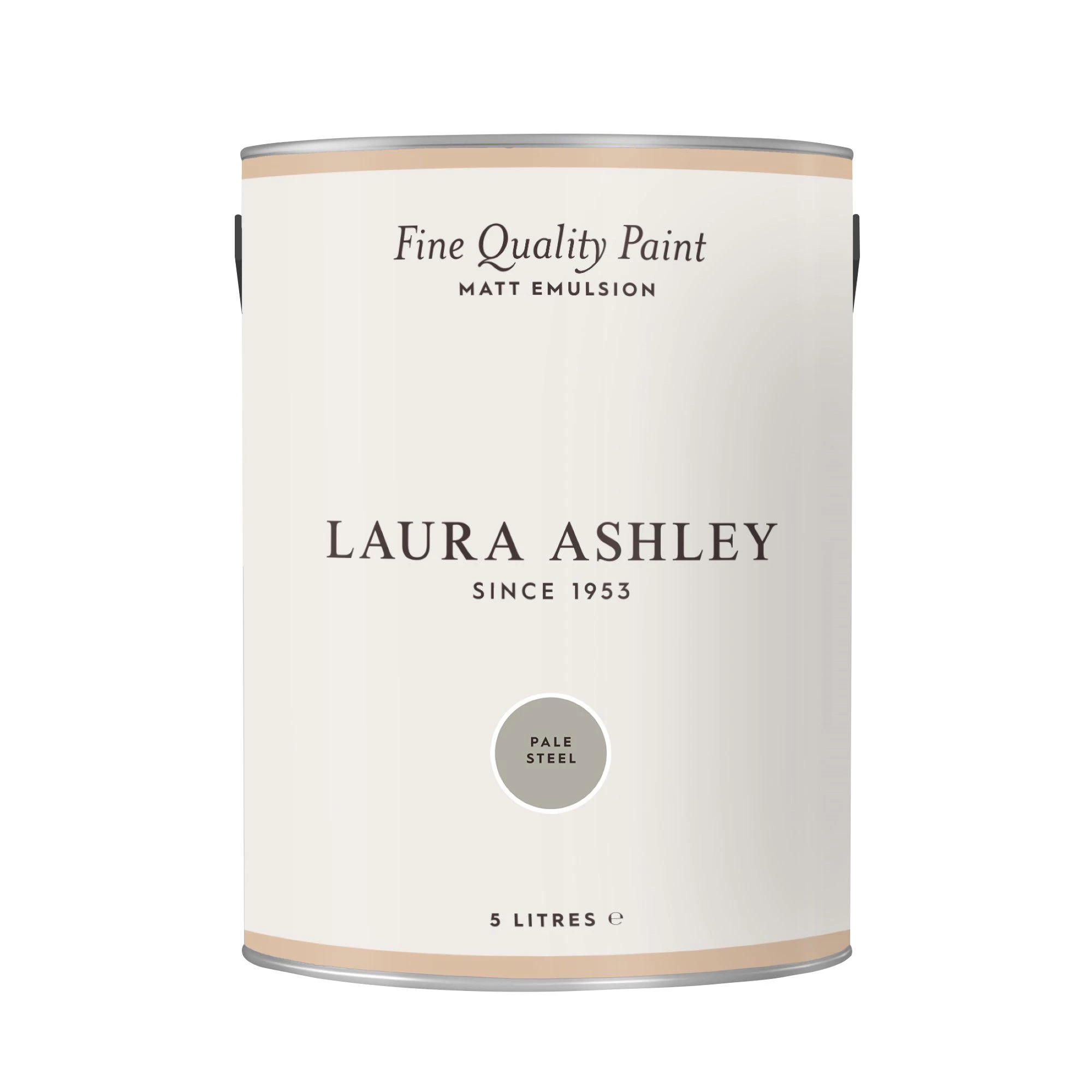 Laura Ashley Pale Steel Matt Emulsion paint, 5L Laura Ashley Pale Steel Matt Emulsion Paint, 5L -Trade Point Sale Shop laura ashley pale steel matt emulsion paint 5l5011583472950 08c bq
