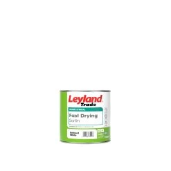 Leyland Trade Brilliant White Satinwood Metal & Wood Paint, 750ml