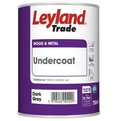 Leyland Trade Dark Grey Metal & Wood Undercoat, 750ml