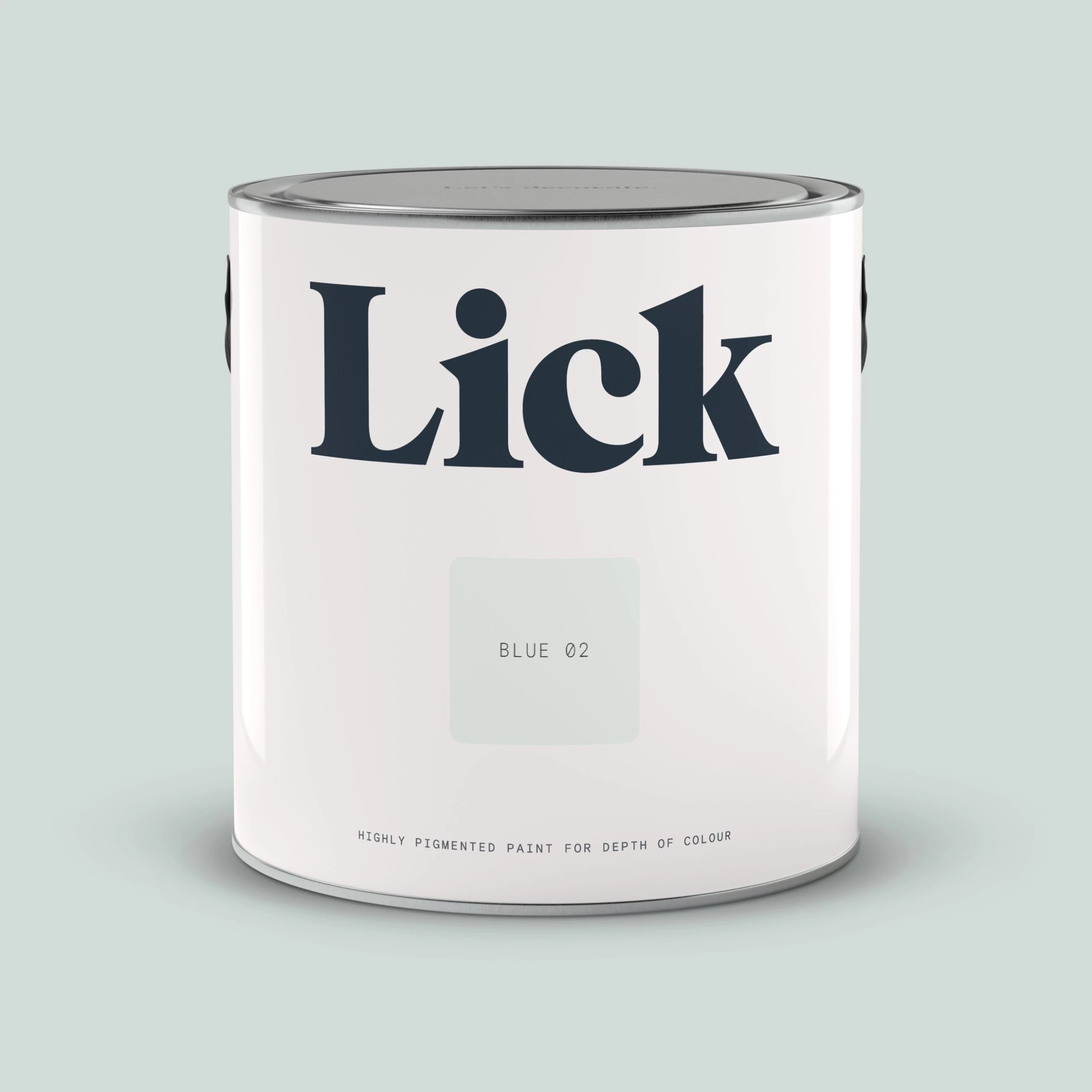 Lick Blue 02 Eggshell Emulsion paint, 2.5L Lick Blue 02 Eggshell Emulsion Paint, 2.5L -Trade Point Sale Shop lick blue 02 eggshell emulsion paint 2 5l5060756112216 02c bq scaled