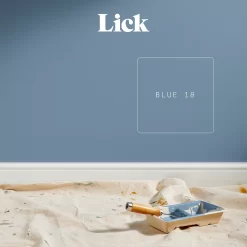 Lick Blue 18 Eggshell Emulsion Paint, 2.5L -Trade Point Sale Shop lick blue 18 eggshell emulsion paint 2 5l5060932640946 06i bq