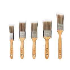 Lick Flagged Tip Paint Brush, Set Of 5
