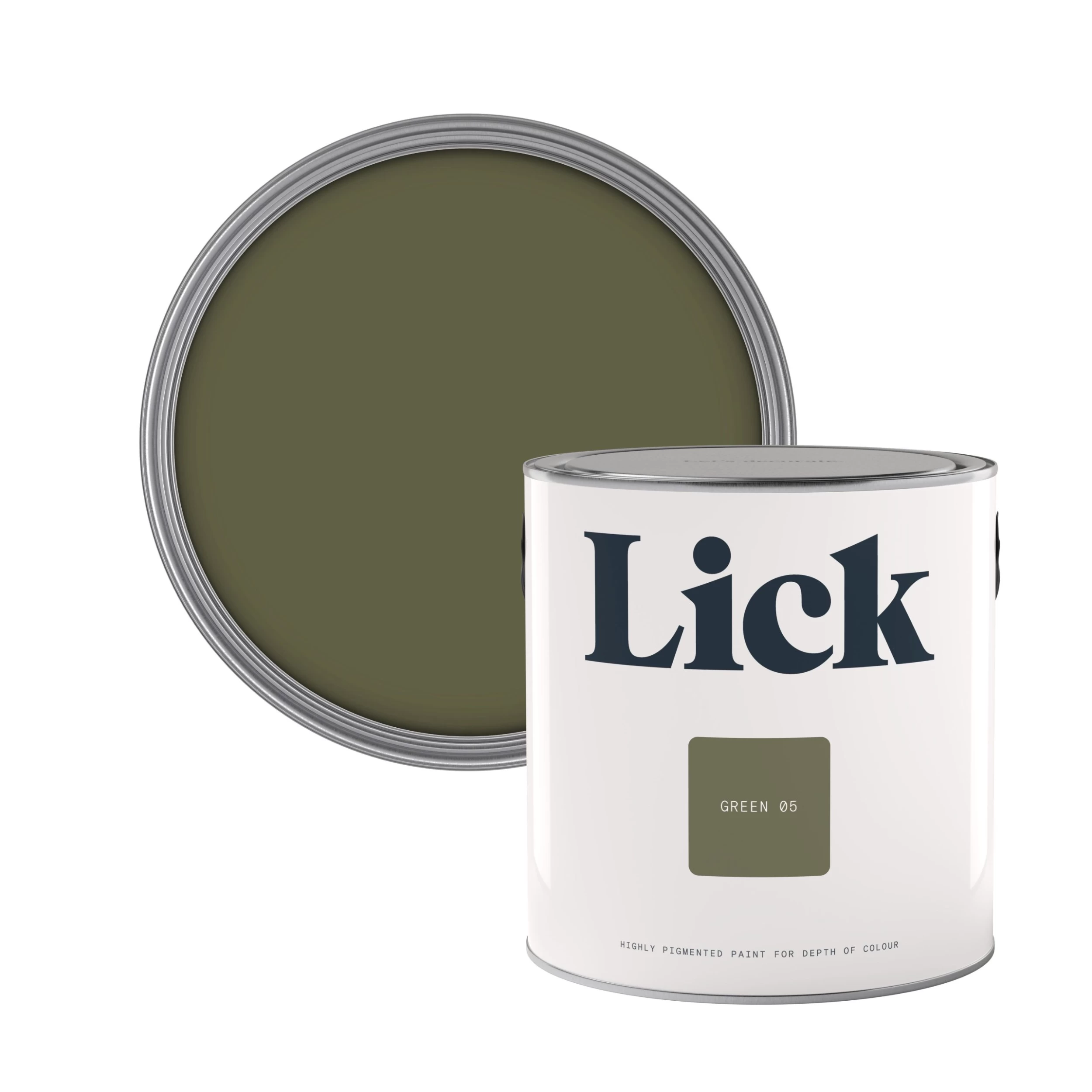 Lick Green 05 Matt Emulsion paint, 2.5L Lick Green 05 Matt Emulsion Paint, 2.5L -Trade Point Sale Shop lick green 05 matt emulsion paint 2 5l5060756110274 01c bq 1 scaled