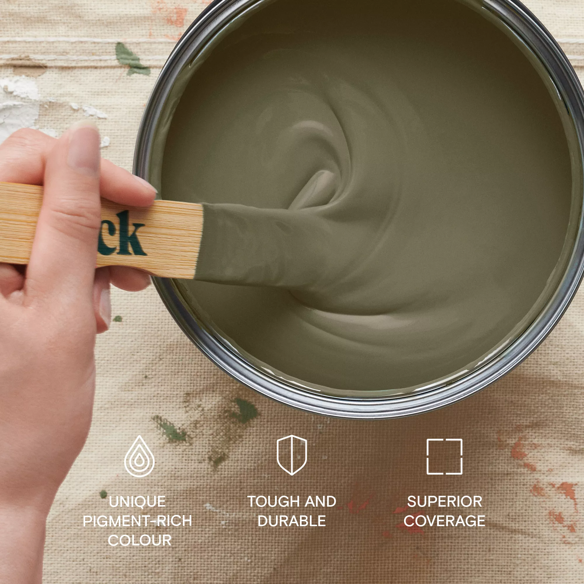 Lick Green 05 Matt Emulsion paint, 2.5L Lick Green 05 Matt Emulsion Paint, 2.5L -Trade Point Sale Shop lick green 05 matt emulsion paint 2 5l5060756110274 05i bq