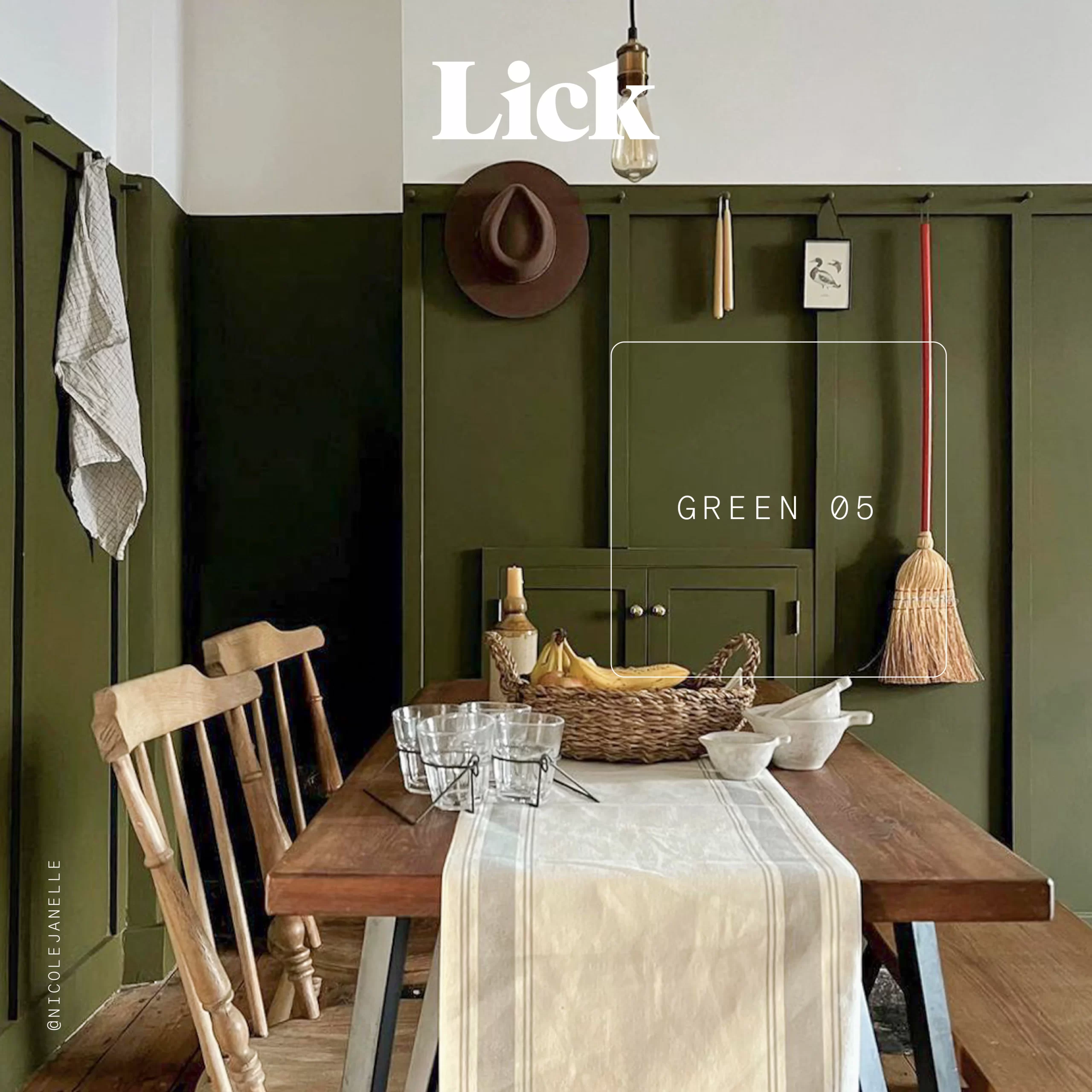 Lick Green 05 Matt Emulsion paint, 2.5L Lick Green 05 Matt Emulsion Paint, 2.5L -Trade Point Sale Shop lick green 05 matt emulsion paint 2 5l5060756110274 08i bq 1 scaled