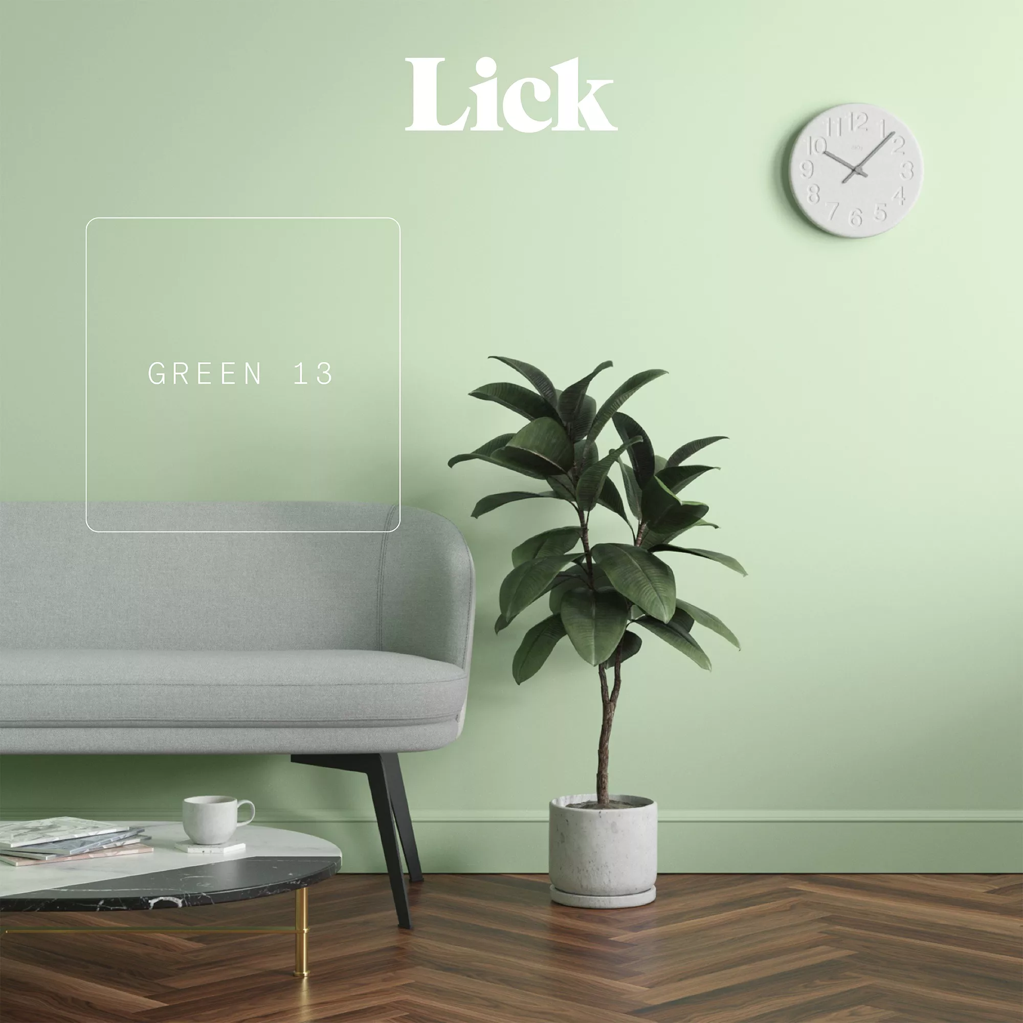 Lick Green 13 Matt Emulsion paint, 2.5L Lick Green 13 Matt Emulsion Paint, 2.5L -Trade Point Sale Shop lick green 13 matt emulsion paint 2 5l5060932641370 07i bq
