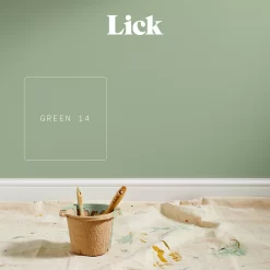Lick Green 14 Matt Emulsion Paint, 2.5L -Trade Point Sale Shop lick green 14 matt emulsion paint 2 5l5060932641448 06i bq