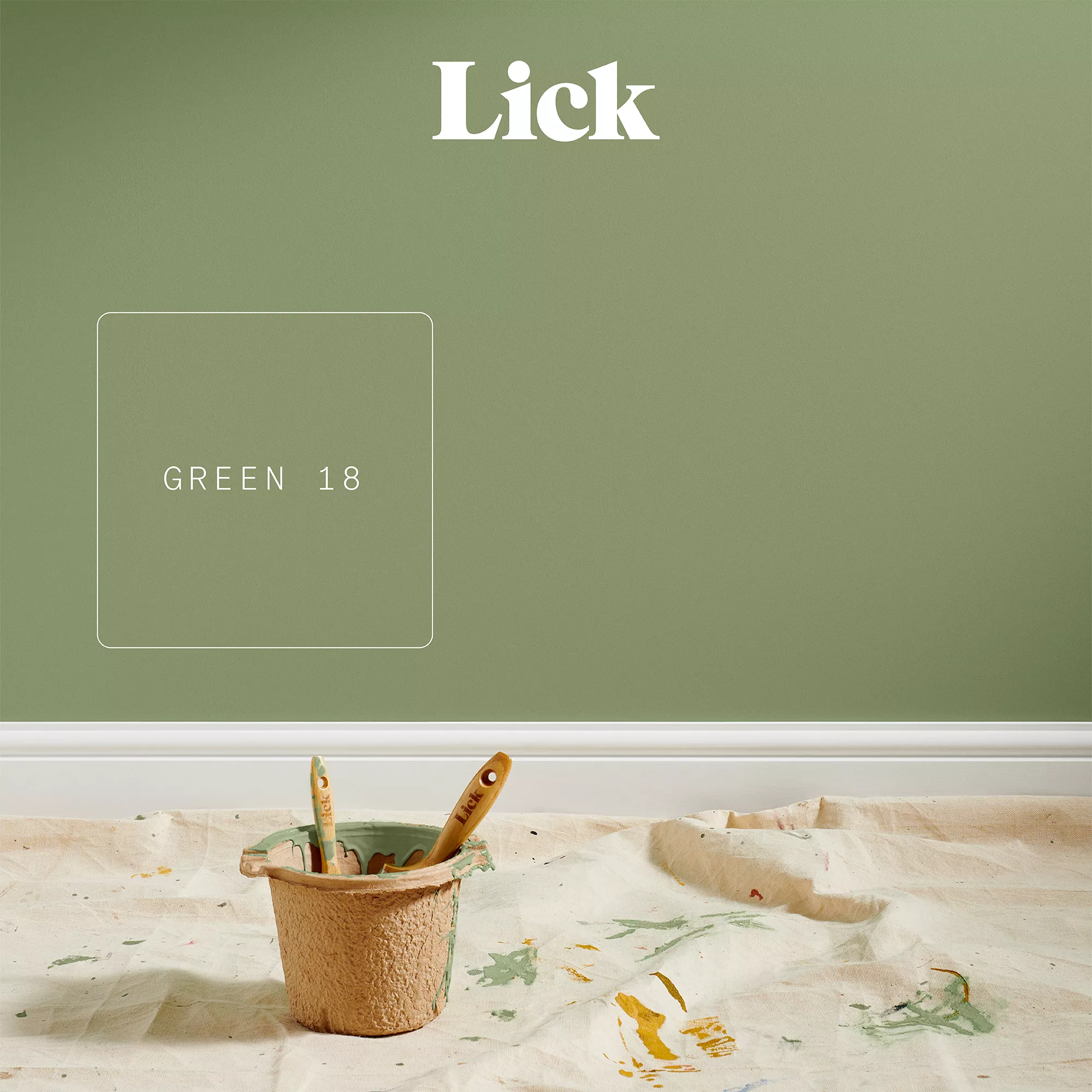 Lick Green 18 Matt Emulsion paint, 2.5L Lick Green 18 Matt Emulsion Paint, 2.5L -Trade Point Sale Shop lick green 18 matt emulsion paint 2 5l5060932641721 06i bq
