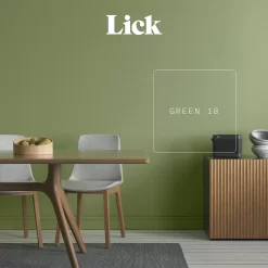 Lick Green 18 Matt Emulsion Paint, 2.5L 4 Lick Green 18 Matt Emulsion Paint, 2.5L -Trade Point Sale Shop lick green 18 matt emulsion paint 2 5l5060932641721 08i bq