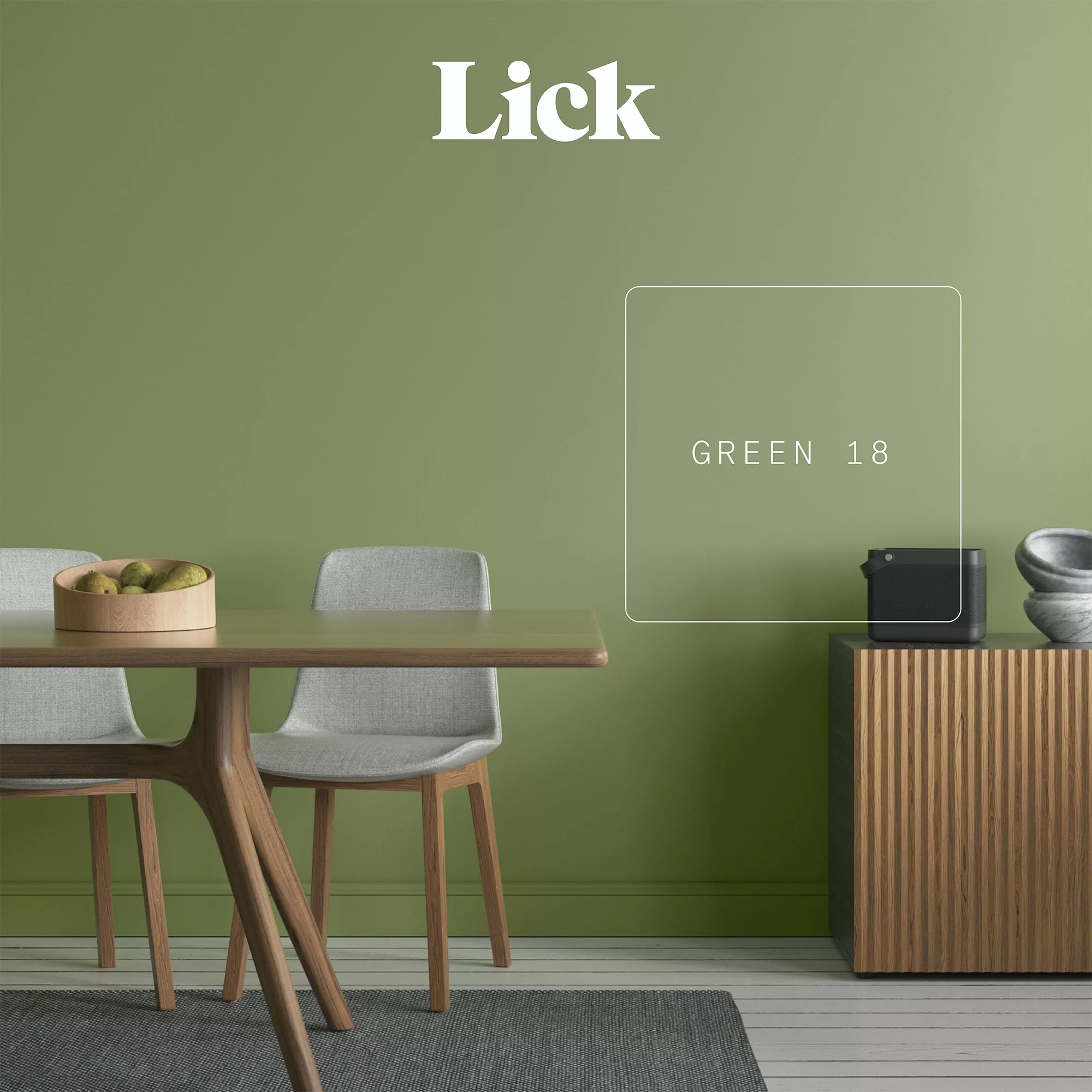 Lick Green 18 Matt Emulsion paint, 2.5L Lick Green 18 Matt Emulsion Paint, 2.5L -Trade Point Sale Shop lick green 18 matt emulsion paint 2 5l5060932641721 08i bq
