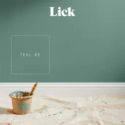 Lick Teal 05 Eggshell Emulsion Paint, 2.5L 2 Lick Teal 05 Eggshell Emulsion Paint, 2.5L -Trade Point Sale Shop lick teal 05 eggshell emulsion paint 2 5l5060932643671 06i bq