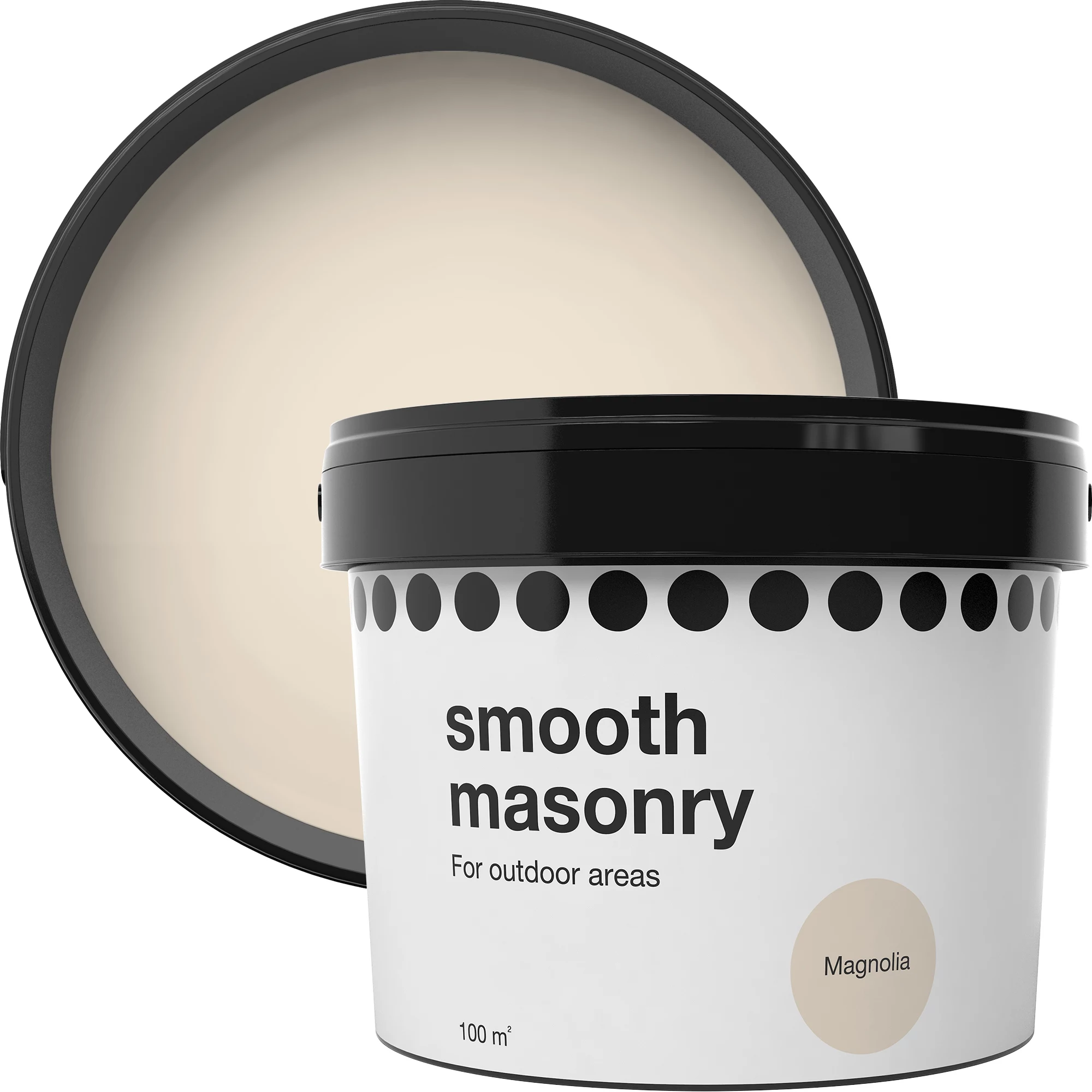 Magnolia Smooth Matt Masonry paint, 10L Magnolia Smooth Matt Masonry Paint, 10L -Trade Point Sale Shop magnolia smooth matt masonry paint 10l3663602521563 02c bq