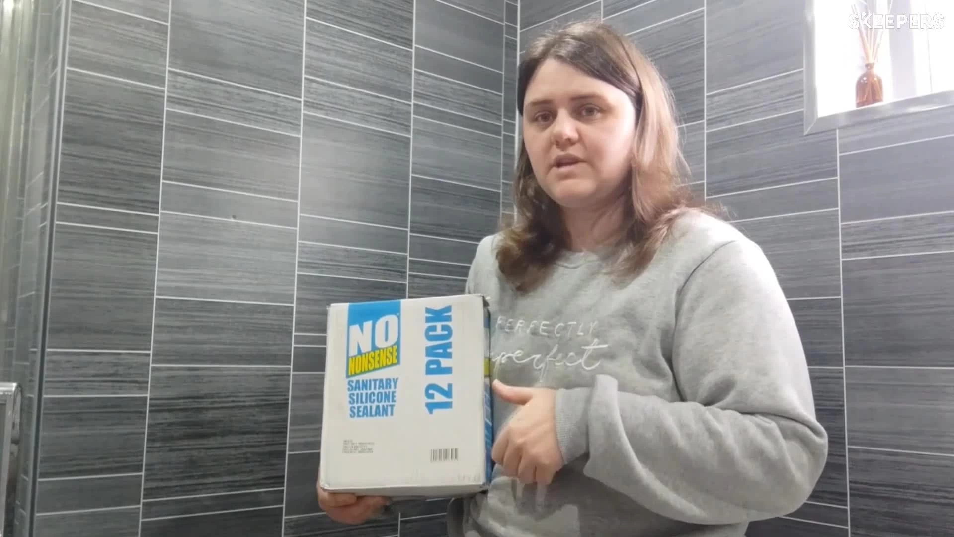 No Nonsense Silicone White Silicone-based Bathroom & kitchen Sanitary sealant, 310ml, Pack of 12 No Nonsense Silicone White Silicone-based Bathroom & Kitchen Sanitary Sealant, 310ml, Pack Of 12 -Trade Point Sale Shop no nonsense silicone white silicone based bathroom kitchen sanitary sealant 310ml pack of 1201052695 UGC en bq