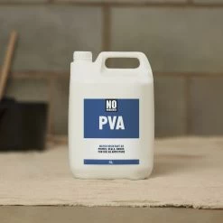 No Nonsense White PVA Adhesive 5L -Trade Point Sale Shop no nonsense white pva adhesive 5l5059340110547 03i