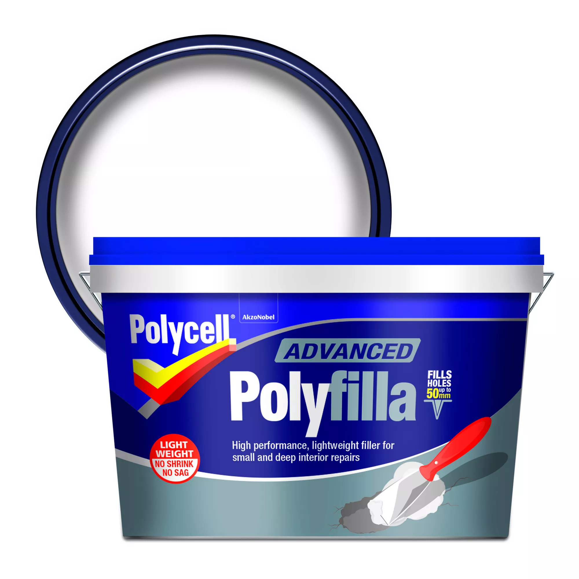 Polycell Lightweight White Ready mixed Filler, 2kg Polycell Lightweight White Ready Mixed Filler, 2kg -Trade Point Sale Shop polycell lightweight white ready mixed filler 2kg5010212636848 07c bq