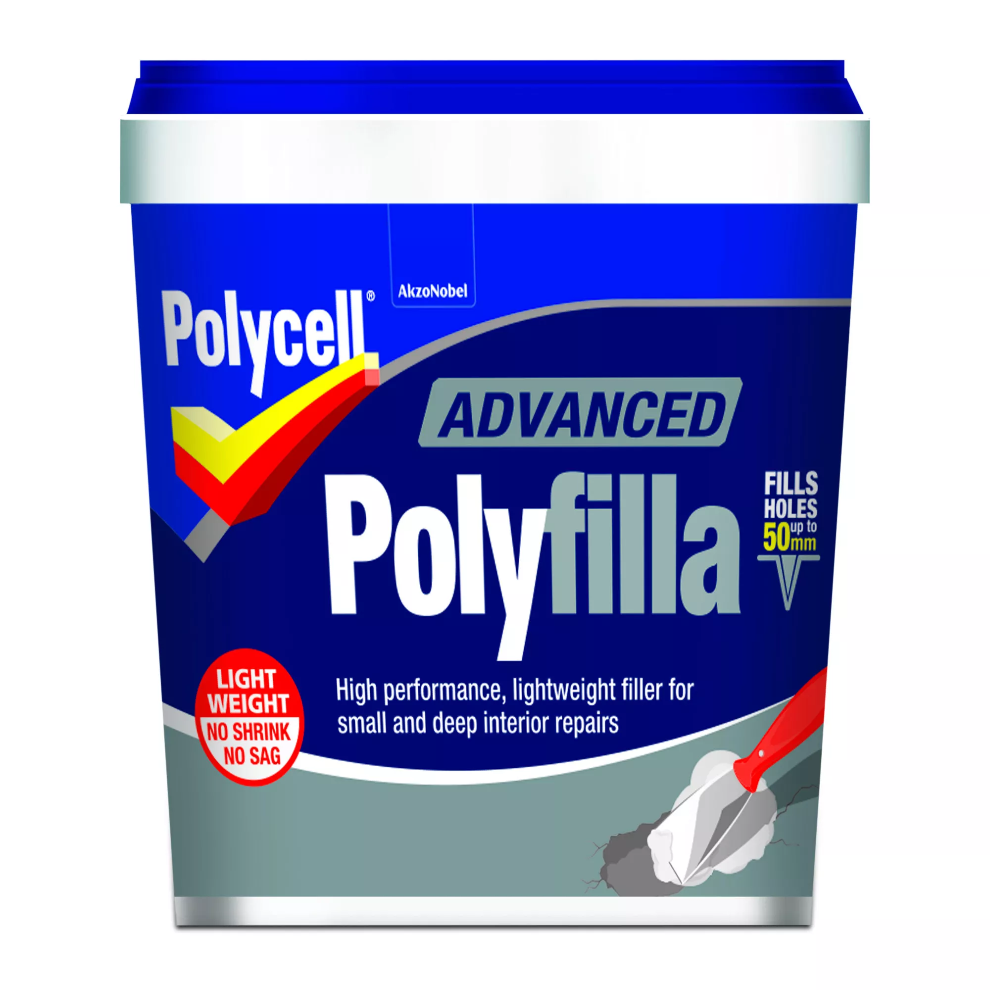 Polycell White Ready mixed Powder Filler, 0.45kg Polycell White Ready Mixed Powder Filler, 0.45kg -Trade Point Sale Shop polycell white ready mixed powder filler 0 45kg5010212636800 08c bq