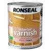 Ronseal Diamond Hard Clear Matt Wood Varnish, 0.25L