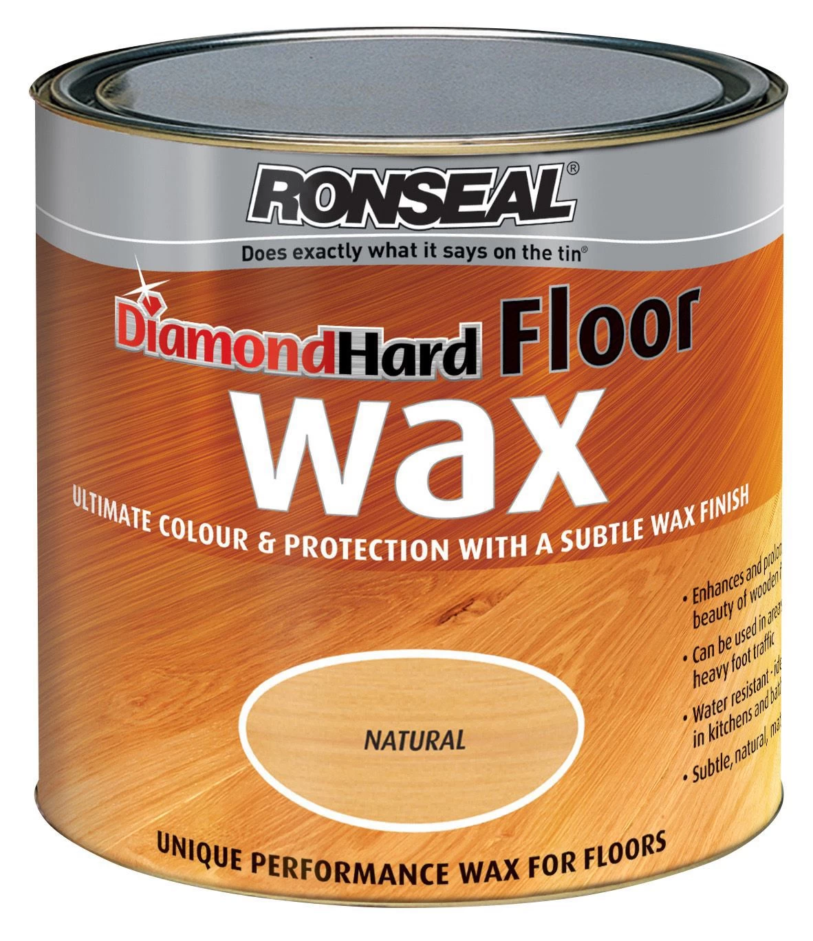 Ronseal Diamond hard Natural oak Matt Wax Wood wax, 2.5L Ronseal Diamond Hard Natural Oak Matt Wax Wood Wax, 2.5L -Trade Point Sale Shop ronseal diamond hard natural oak matt wax wood wax 2 5l5010214849611 08c bq
