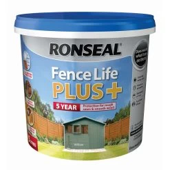Ronseal Fence Life Plus Willow Matt Fence & Shed Treatment, 5L