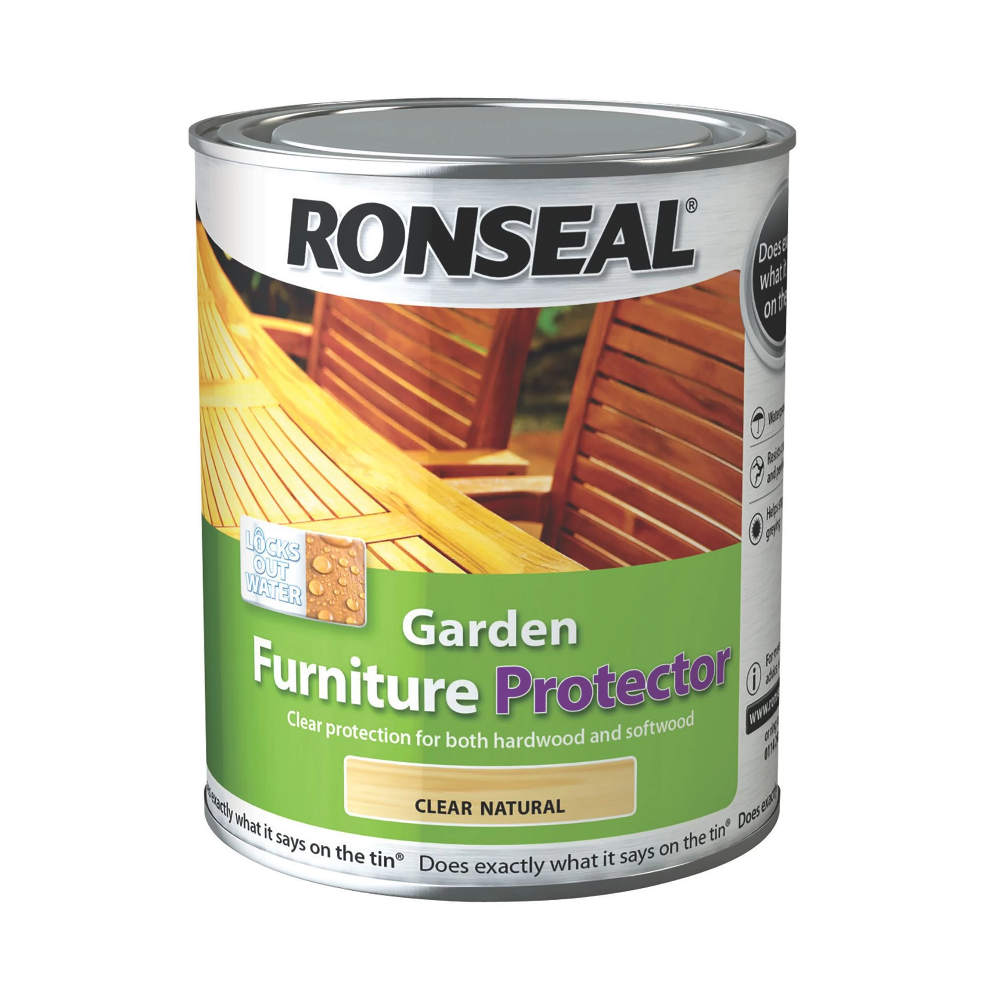 Ronseal Garden Clear Matt Furniture Protector, 750ml Ronseal Garden Clear Matt Furniture Protector, 750ml -Trade Point Sale Shop ronseal garden clear matt furniture protector 750ml5010214851959 08c bq