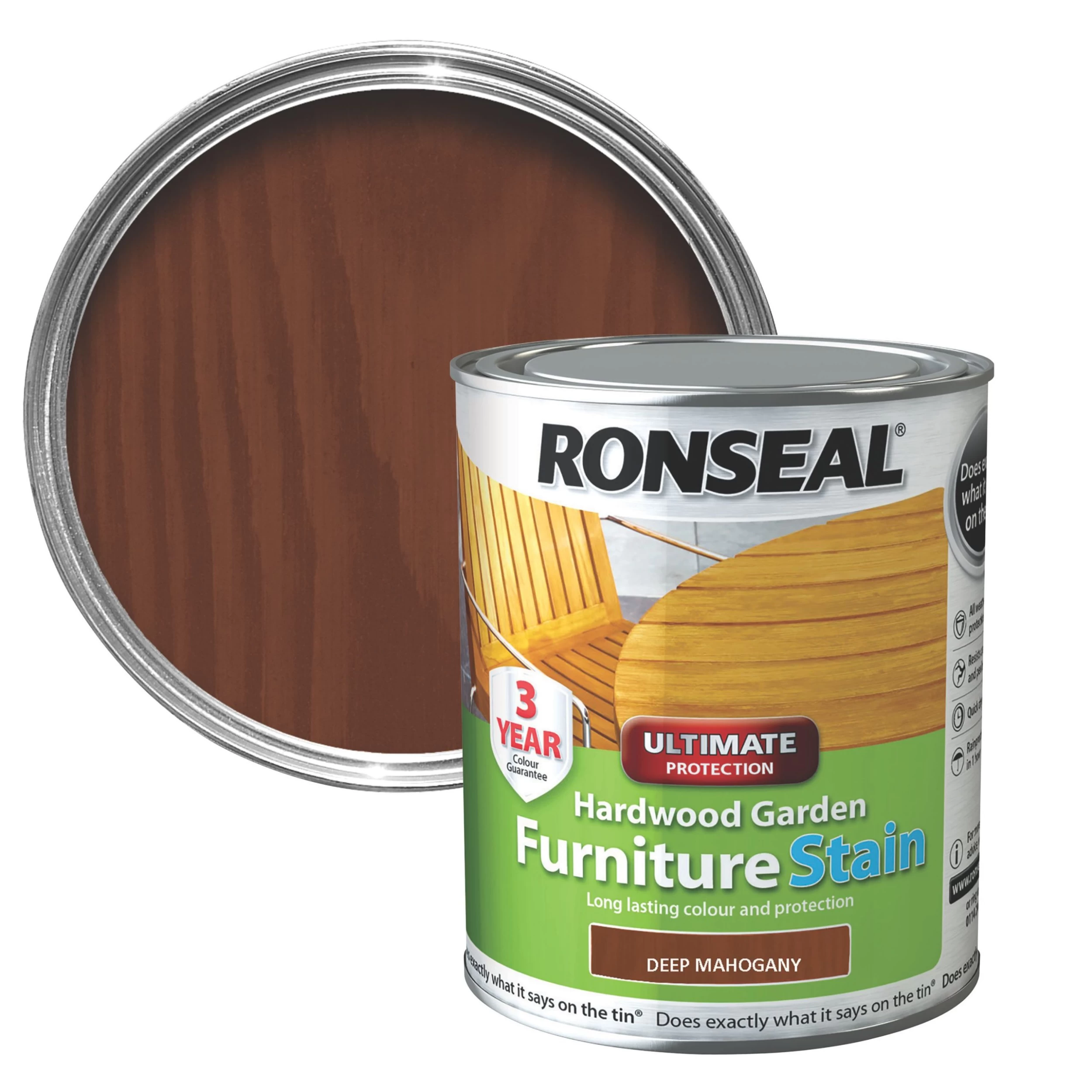 Ronseal Hardwood Deep mahogany Furniture Wood stain, 750ml Ronseal Hardwood Deep Mahogany Furniture Wood Stain, 750ml -Trade Point Sale Shop ronseal hardwood deep mahogany furniture wood stain 750ml5010214864324 02c bq scaled