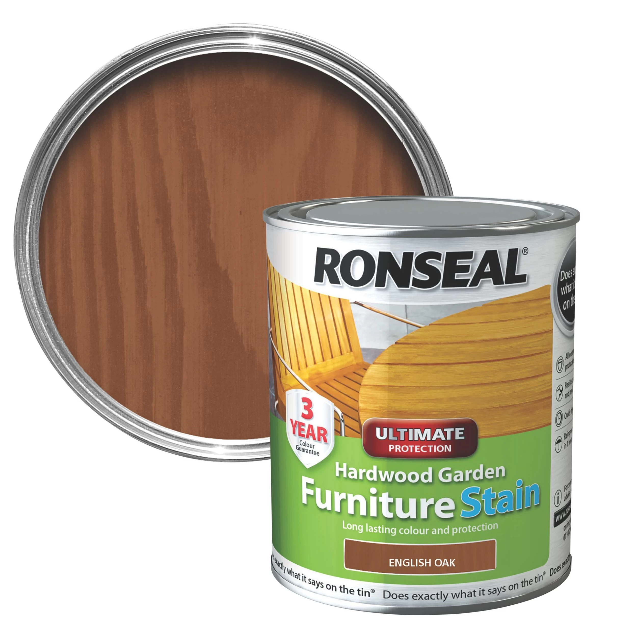 Ronseal Hardwood English oak Furniture Wood stain, 750ml Ronseal Hardwood English Oak Furniture Wood Stain, 750ml -Trade Point Sale Shop ronseal hardwood english oak furniture wood stain 750ml5010214864317 02c bq scaled