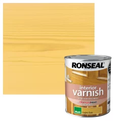 Ronseal Interior Oak Matt Varnish, 750ml -Trade Point Sale Shop ronseal interior oak matt varnish 750ml5010214894291 01c bq