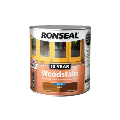 Ronseal Oak Satin Wood Stain, 2.5L