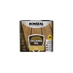 Ronseal Ultimate Natural Decking Wood Oil, 2.5L