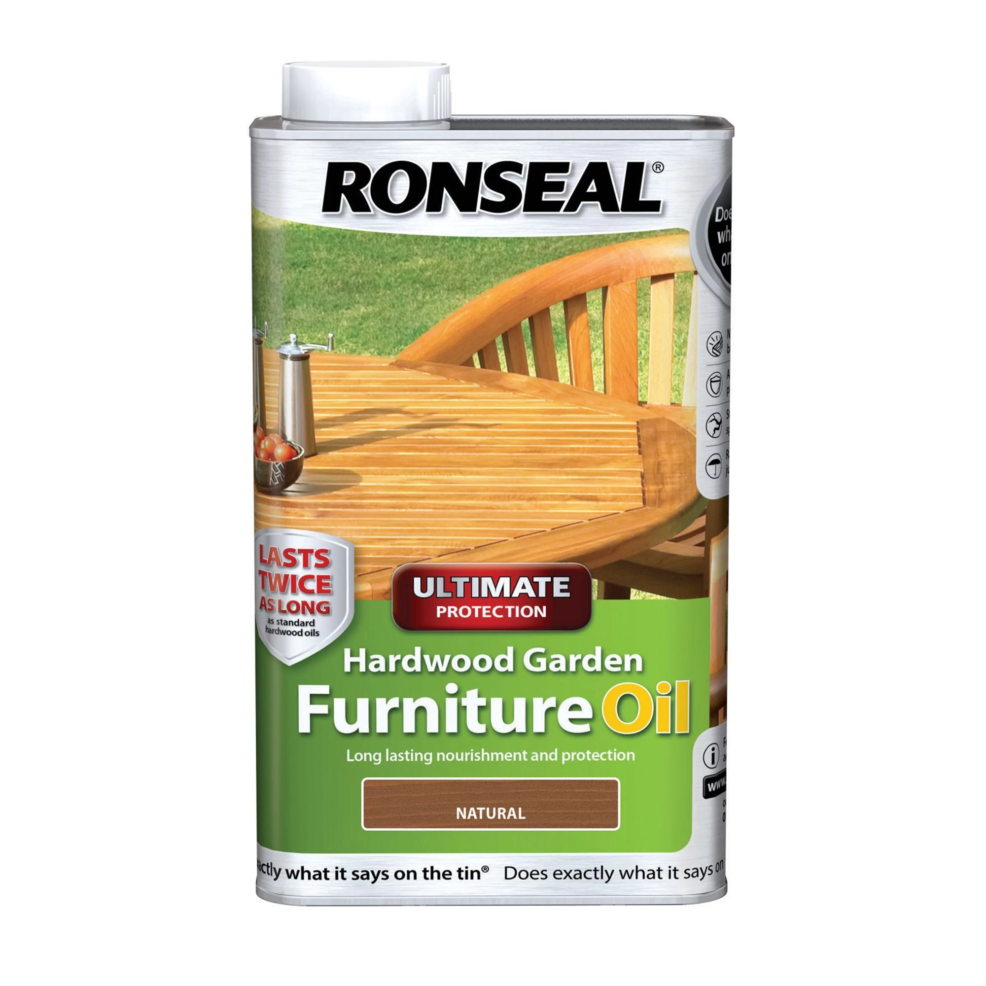 Ronseal Ultimate Natural Furniture Wood oil, 1L Ronseal Ultimate Natural Furniture Wood Oil, 1L -Trade Point Sale Shop ronseal ultimate natural furniture wood oil 1l5010214873562 08c bq
