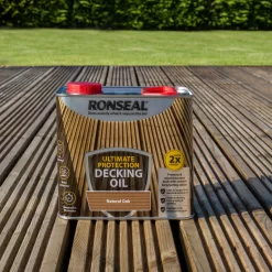 Ronseal Ultimate Natural Oak Decking Wood Oil, 2.5L -Trade Point Sale Shop ronseal ultimate natural oak decking wood oil 2 5l5010214869350 01i bq
