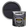 Ronseal Ultimate Protection Charcoal Matt Decking Wood Stain, 2.5L