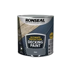 Trade Point Sale Shop -Trade Point Sale Shop ronseal ultimate protection matt slate decking paint 2 5l5010214891597 08c